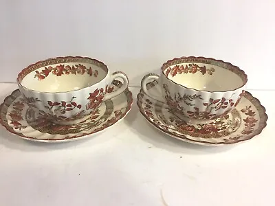 Buy Copeland Spode England India Tree Cup & Saucer -Old Marks - Set Of 2 • 23.65£