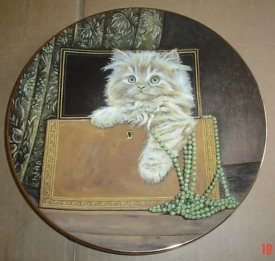 Buy Royal Worcester Crown Ware PURRFECT TREASURE - KITTEN CLASSICS Collectors Plate • 9.99£