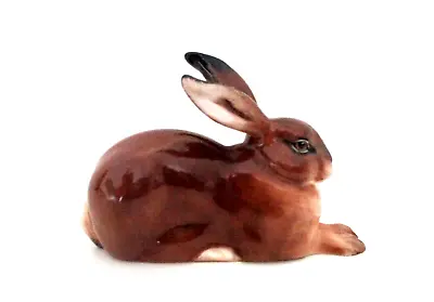 Buy Rare Royal Doulton Figurine - Hare Crouching Hn 2592 - Perfect !! • 125£