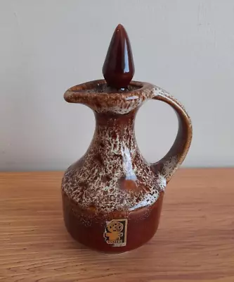 Buy Fosters Kernewek Cornwall Studio Pottery Oil And Vinegar Dispenser • 9.95£