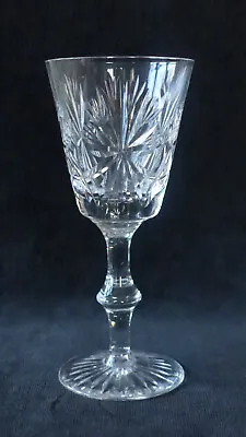 Buy STAR OF EDINBURGH WINE GLASS 1st QUALITY IN EXCELLENT CONDITION WITH ETCH MARK • 19.99£