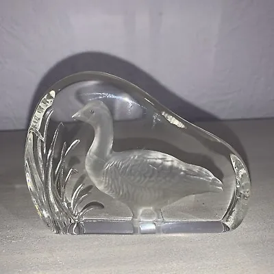 Buy Crystal Glass Handmade Pheasant Paperweight 277g Unboxed Vgc • 6£