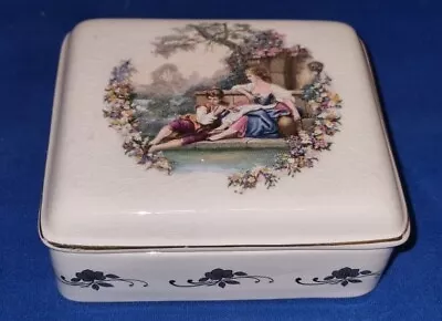 Buy Vintage Lord Nelson Pottery Lidded Trinket Dish. • 8£