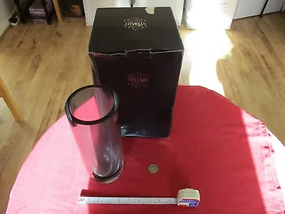 Buy Krosno LSA Vase In Stuart Crystal Box, Navy Smoked Effect • 29.50£