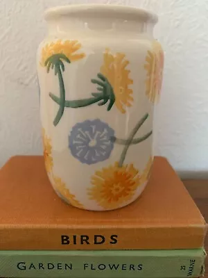 Buy Emma Bridgewater Dandelion Medium Jam Jar  Vase Floral  New • 14.99£