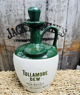 Buy VTG Tullamore Dew Finest Irish Whiskey Jug 750 Ml Bottle Empty-LOOK!!! • 42.69£