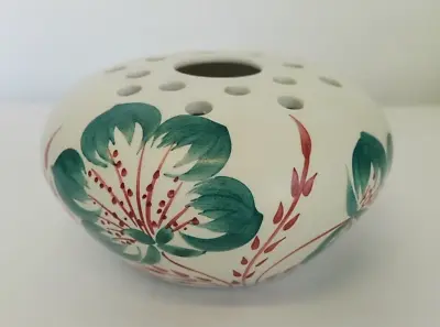 Buy E Radford England Hand Painted Posy Bowl Flower Frog Floral Pattern 4 Charity😇 • 20£