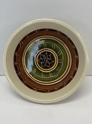 Buy Dragon Pottery Rhayader Wales - 5.25” Bowl - Stripes And Swirls - EUC • 12.32£