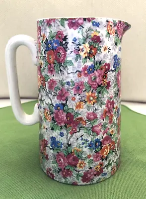 Buy Vintage Lord Nelson Ware, England, MARINA Chintz Pitcher, 6.25 H • 27.68£