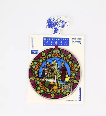 Buy Hussingtree Glass Hangings Stained Glass Circle Made In Britain • 9.99£