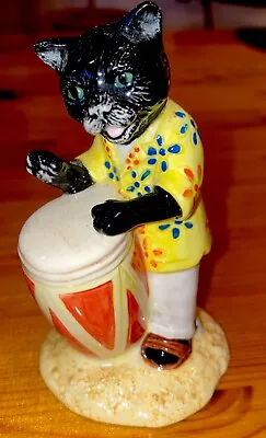 Buy Beswick Cat Band  Figurine Calypso Kitten Cc 2 • 17.99£