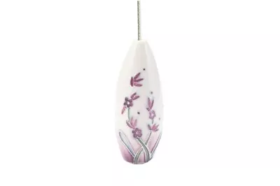 Buy Old Tupton Ware China Lavender Bathroom Light Pull Handle With Cord & Connector • 14.95£