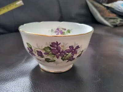 Buy Duchess China Violets Sugar Bowl Vgc • 4.99£