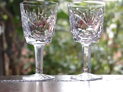 Buy Waterford Crystal Ashling Port Wine Glasses Set Of 2 Vintage Signed, 4 3/8  Tall • 25£