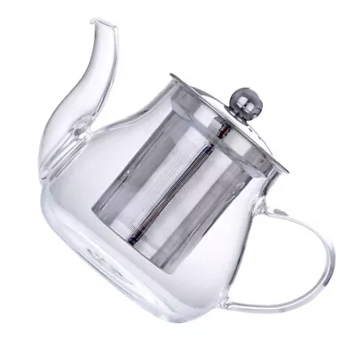 Buy Teapot Loose Leaf Formula Container Stainless Kettle Office • 15.49£