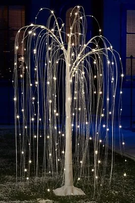 Buy Twinkling LED Willow Tree Warm White Christmas Decoration Outdoor 8ft, 6ft, 4ft • 399.99£