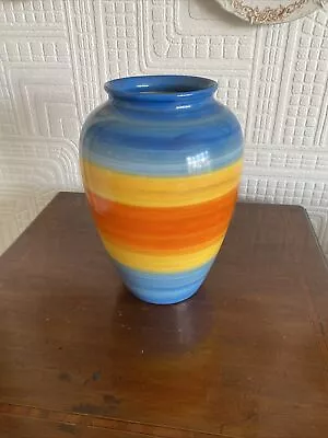 Buy Lovely Royal Cauldon Art Deco Rainbow Wardle Vase • 20£