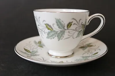 Buy Tuscan English China Tea Cup & Saucer Rondeley Leaf Design Vintage • 4.95£