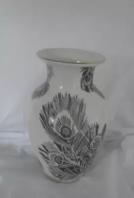 Buy Liberty London Masons Ironstone Hera Peacock Feather Design Vases • 49.99£