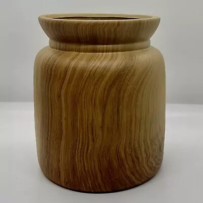 Buy Brown Ceramic Wood Grain Painted Vase • 12.49£