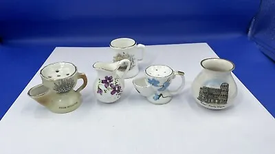 Buy Small Ornaments JOB LOT 5  China Jug Cup Vase Shaving Lovely Pieces Vintage • 10.38£