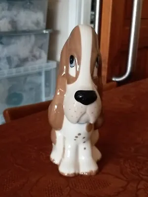 Buy Vintage Szeiler Pottery Droopy Eared Dog Figure • 17.99£