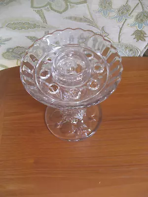 Buy Vintage Glass Vase With Frog • 1£