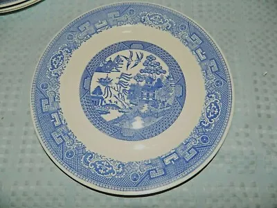 Buy Homer Laughlin Dinner Plate, Blue Willow Pattern  • 10.41£