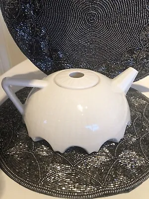 Buy James Sadler Millenium White Tea Pot New No Box • 12.99£