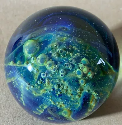 Buy Vintage Mdina Glass Paperweight. • 8£