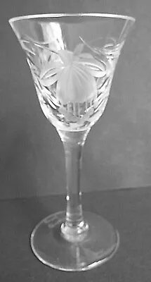 Buy ROYAL BRIERLEY FUCHSIA PATTERN 4¼  CORDIAL / LIQUEUR GLASSES (Ref8268) • 13.50£