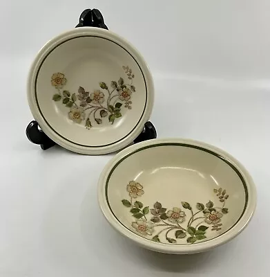 Buy Marks And Spencer Autumn Leaves Soup/cereal Bowls Set Of 2 Sh98 • 7.99£