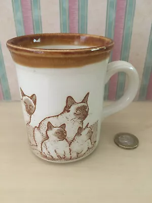 Buy Biltons Pottery Siamese Cats Mug, Made In England  • 4.91£