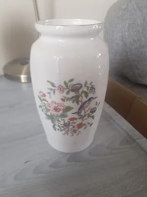 Buy Beautiful Large Aynsley Fine Bone China Pembroke Vase 6.50 Inch • 8£