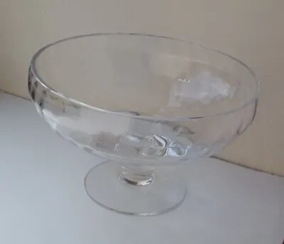 Buy Dartington (unmarked) Frank Thrower Large Crystal Ripple Glass Bowl • 14£