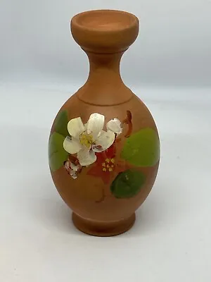 Buy Watcombe Pottery Terracotta Posy Vase 15cm Vintage Torquay • 5.99£