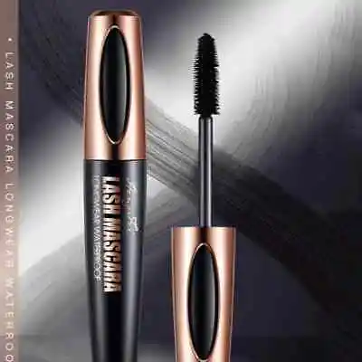 Buy ❤️ Mascara 4D Eyelash Waterproof Silk Fibre Extension Volume Long Lasting Lashes • 2.70£