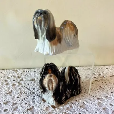 Buy Faimous Collectible Vintage 1970s JOHN BESWICK Pair Of SHIH TZU Ceramic Dogs • 31£