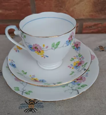 Buy Royal Grafton Tea Cup Saucer Plate Vintage Chinz • 3.99£