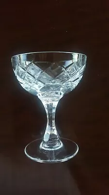 Buy Royal Brierley Gainsborough Pattern Irish Crystal Champagne Goblets • 9.64£