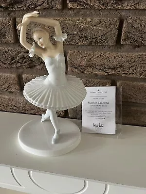 Buy Royal Doulton Pretty Ladies Russian Ballerina Figurine. 230/2500 Boxed • 199.99£