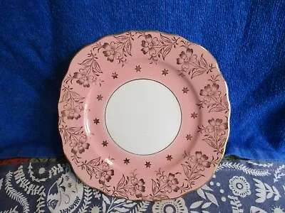 Buy Vintage Side Plate Pink & Gold  Floral By Colclough Shabby Chic Vgc • 2.99£