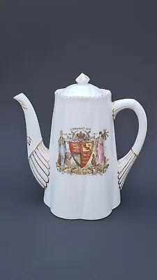 Buy George V And Queen Mary Commemorative Coffee Pot • 142£