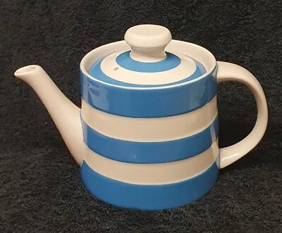Buy 🔶️cornishware Teapot Tg Green Judith Onions Cornish Ware Blue & White Mcm Retro • 107.48£