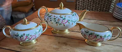 Buy Vintage Sadler Teapot , Sugar Bowl And Milk Jug • 39.99£