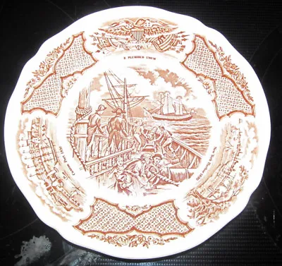 Buy Vintage Alfred Meakin Fair Winds Dessert 7  Plate Chinese Export To America • 9.47£