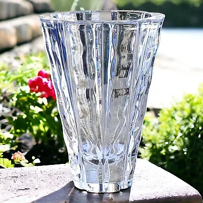 Buy Orrefors Swedish Modern Art Glass Hand Blown Rippled Vase Signed & Numbered  • 110.05£