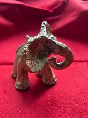 Buy Quirky Hand Made Pottery Elephant • 5.99£