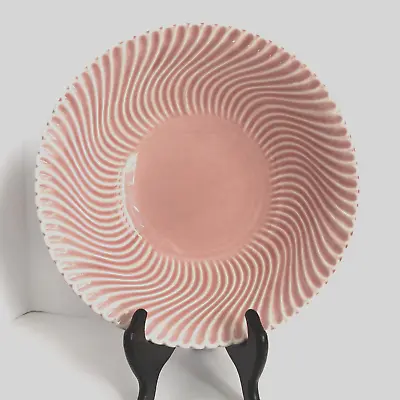 Buy Limoges China Serving Dish Bowl Pink Swirl Pattern USA Sebring Ohio VTG 1928 • 11.44£