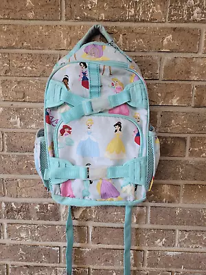 Buy Pottery Barn Kids Mackenzie Aqua Disney Princess Backpack, Full Size • 18.97£